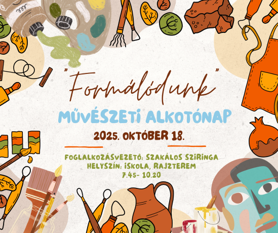 FORMÁLÓDUNK - MŰVÉSZETI ALKOTÓNAP